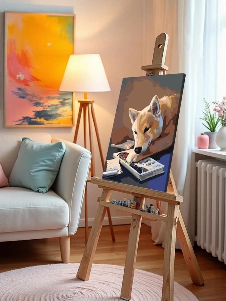 Картина по номерам «Динго» — картинка 10