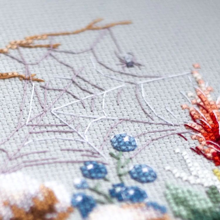 Набор для вышивания «Мак и хлопок» — картинка 7