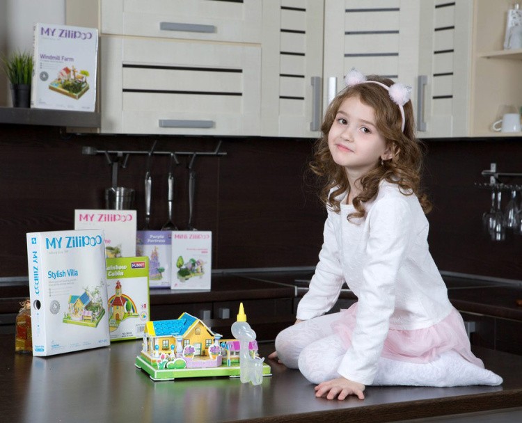 3Д пазл Стильная вилла — картинка 7