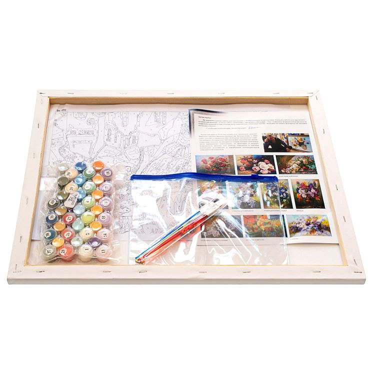 Картина по номерам «Письмо с острова Пасхи» — картинка 3