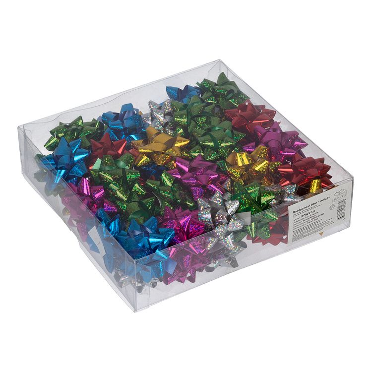 Подарочные банты, 5 см, 54 шт., ассорти, Stilerra — картинка 2