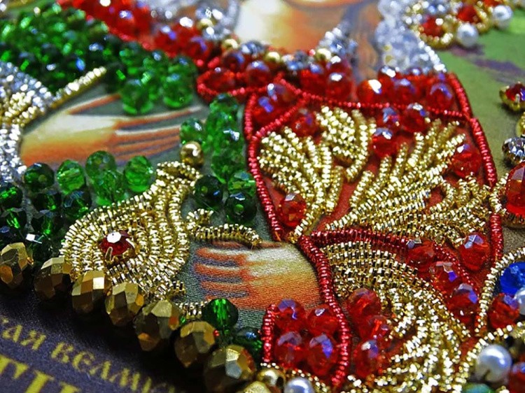 Набор вышивки хрустальными камнями «Святая Фотиния (Светлана)» — картинка 6