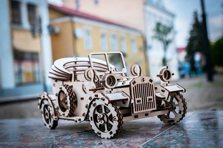 Конструктор из дерева «Retrocar Форд Т», Eco Wood Art — картинка 5