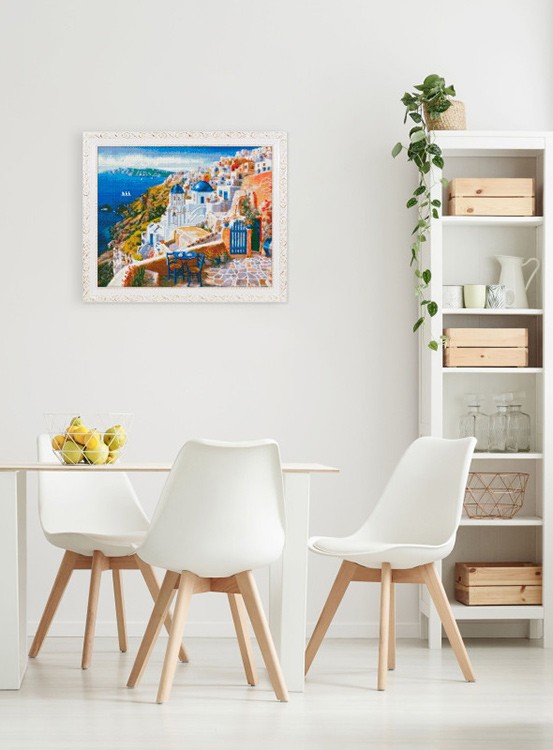 Алмазная вышивка «Санторини» — картинка 10