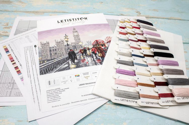 Набор для вышивания «Westminster Bridge» — картинка 5