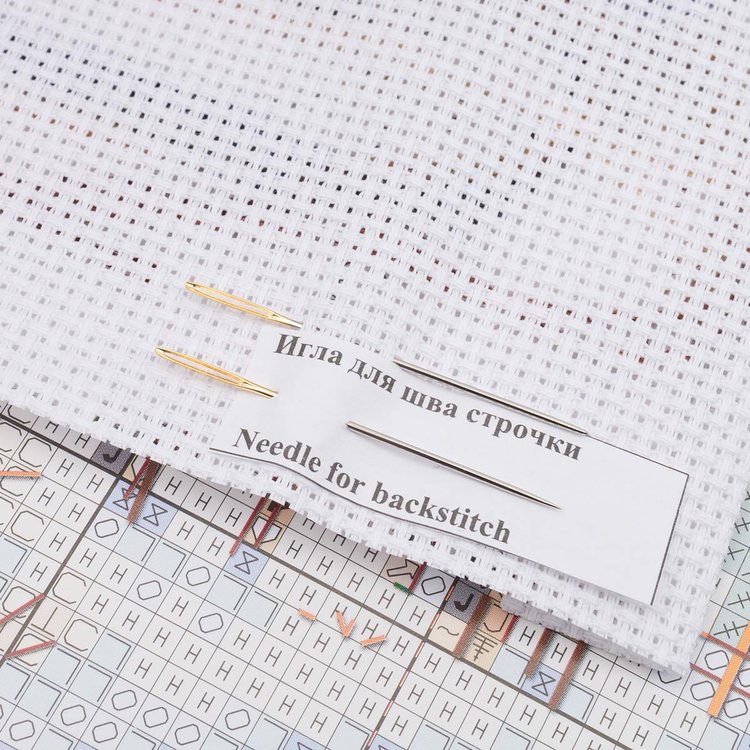 Набор для вышивания «Наступила зима. Лошадки» — картинка 5