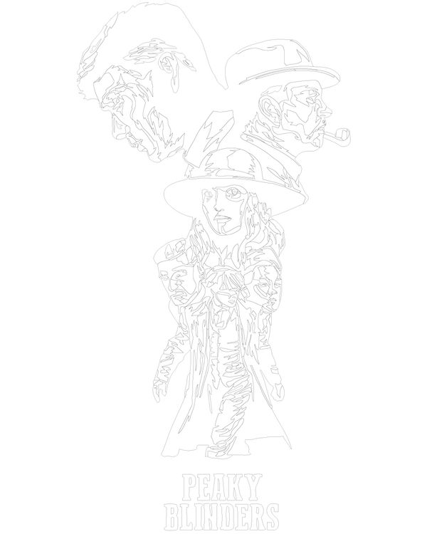 Картина по номерам «Острые козырьки: Постер 2» — картинка 3