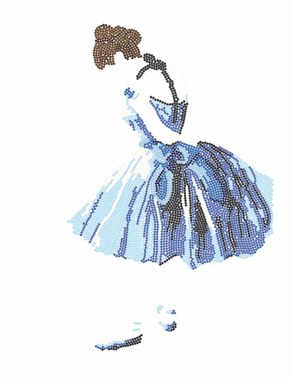 Алмазная вышивка «Танцовщица. Эдгар Дега» — картинка 2