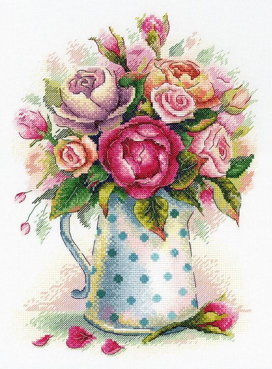 Набор для вышивания «Букетик милых роз»