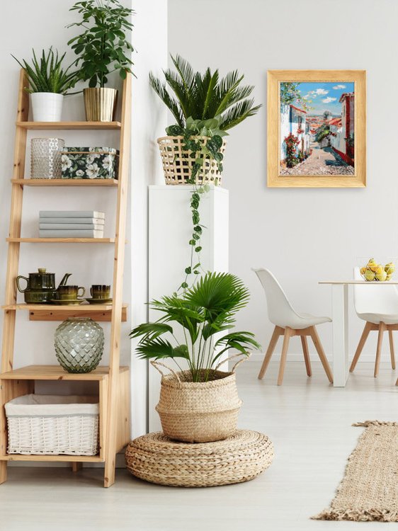 Картина по номерам «Улочка в португальском поселке» — картинка 7