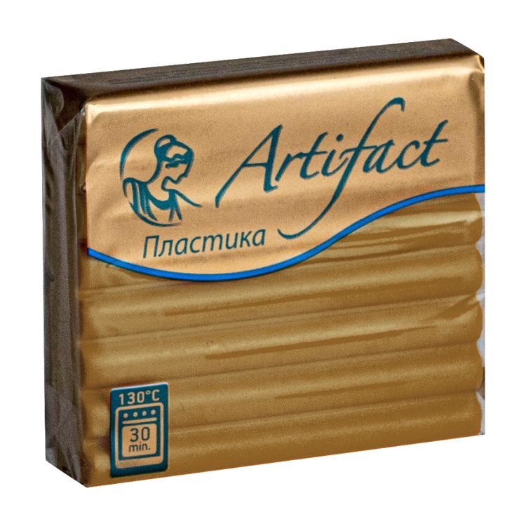 Полимерная глина, брус 56 г, цвет: светлый бук, Artifact