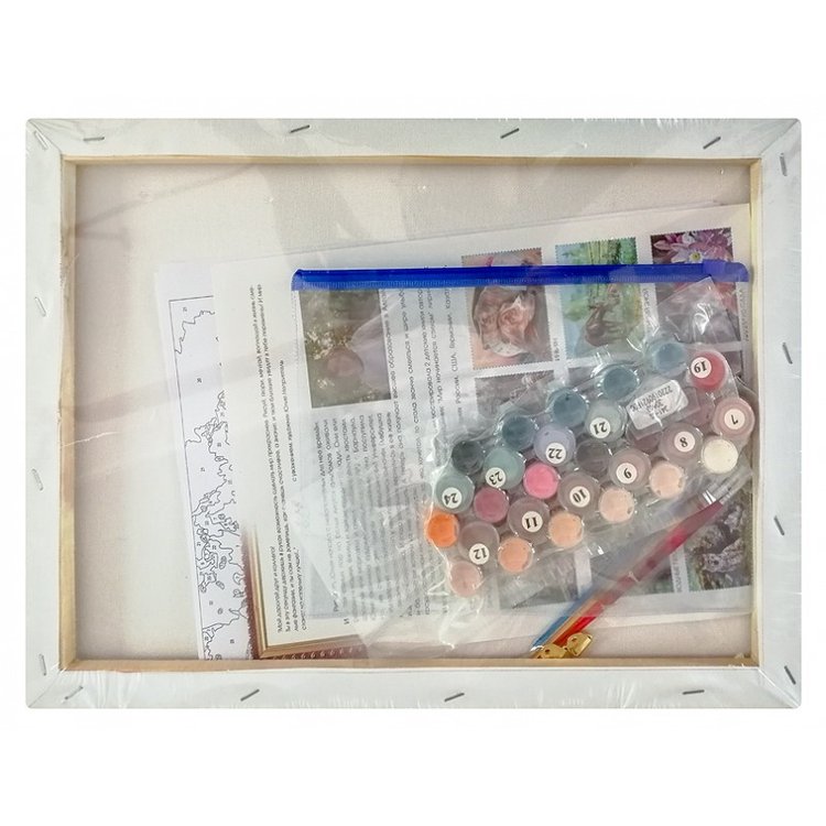 Картина по номерам «Ирбисы» — картинка 3