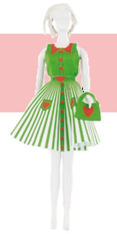 Набор для шитья «Одежда для кукол Peggy Hearts №3»