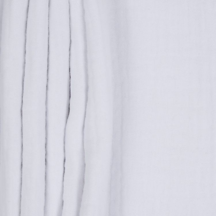 Ткань Муслин, 5 м x 130 см, 125 г/м², цвет: белый, TBY — картинка 2