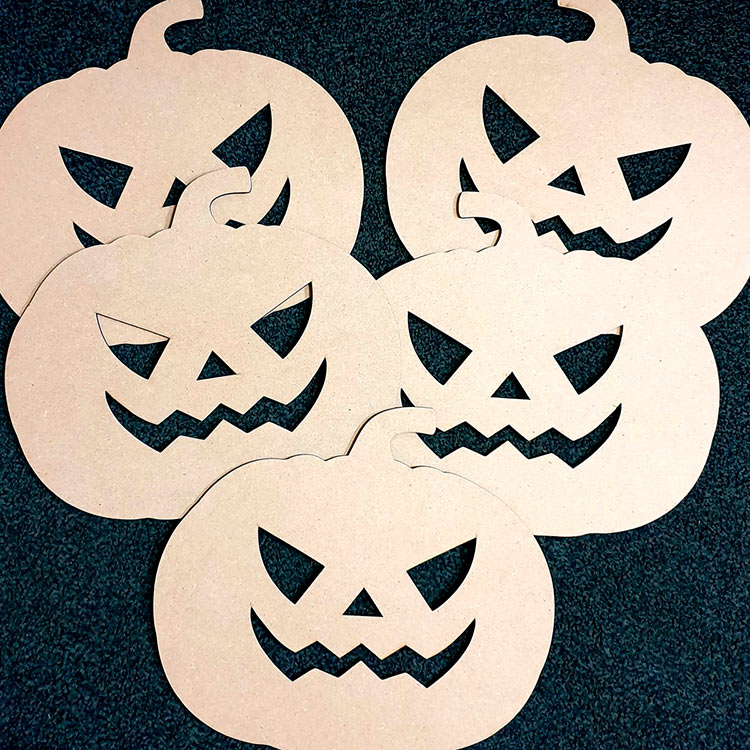 Основа для картины Тыква на Хэллоуин, 40х35,5 см, ResinArt — картинка 2