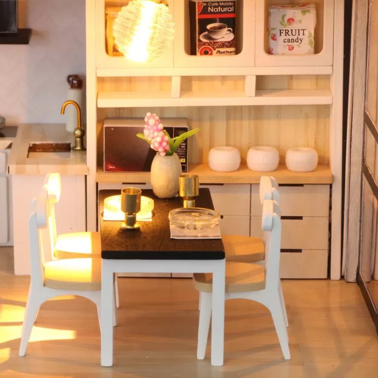 Миниатюрная сборная модель (румбокс) «Комната Модерн» — картинка 9