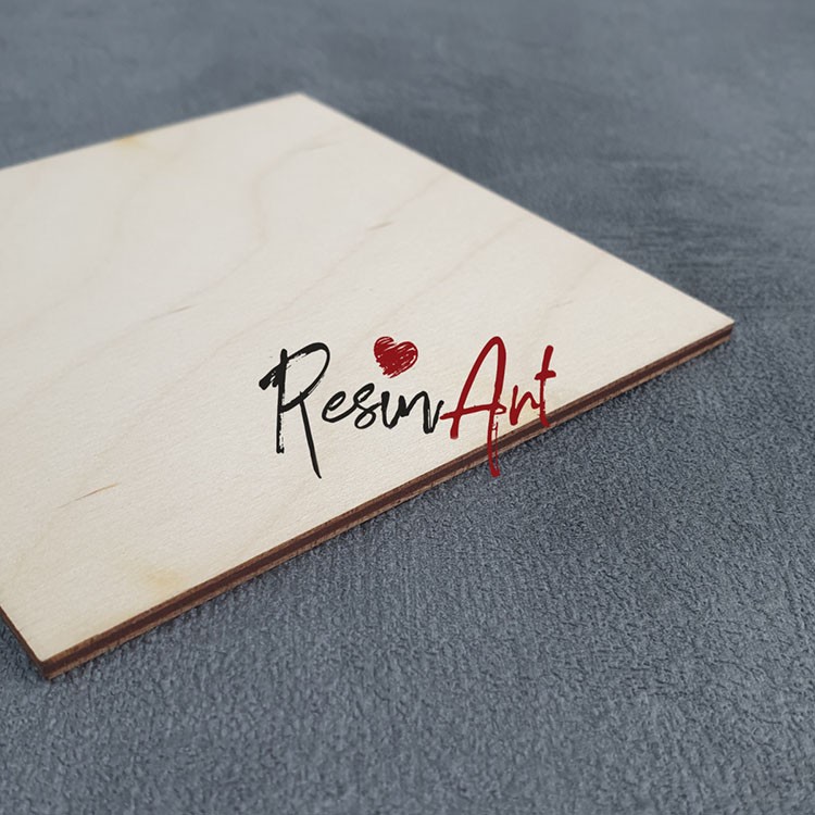 Заготовка для подстаканника №1 - квадрат (фанера) 10x10 см, 1 шт., ResinArt — картинка 2