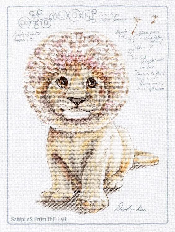 Набор для вышивания «DaNDY-lion», РТО