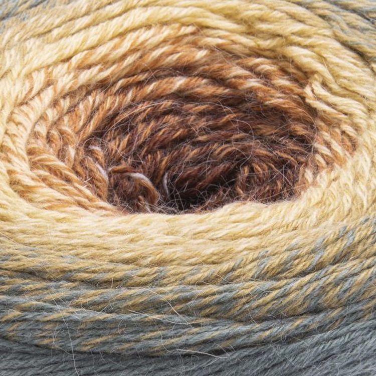 Пряжа YarnArt Flowers Alpaca (416), мультиколор, 5 шт. по 250 г — картинка 2