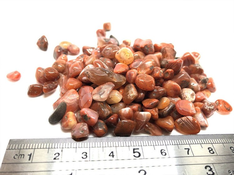 Натуральный камень Агат красный, 100г — картинка 3