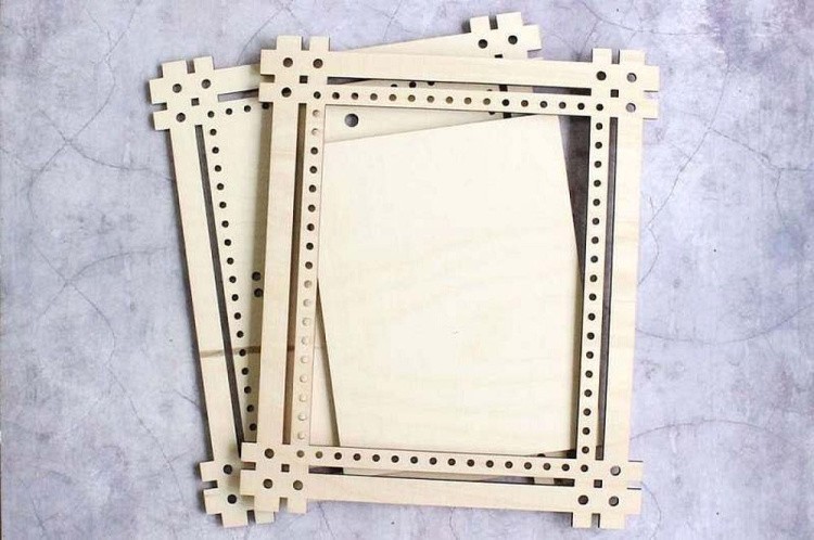 Рамка «Перекрестие», средняя, ажурная, 14x18 см — картинка 2