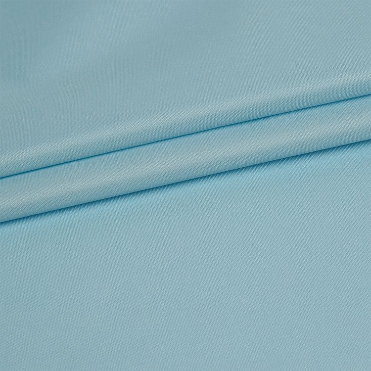 Ткань курточная Дюспо 240T, с пропиткой, PU MILKY, 1 м х 150 см, 80 г/м², цвет: голубой, TBY