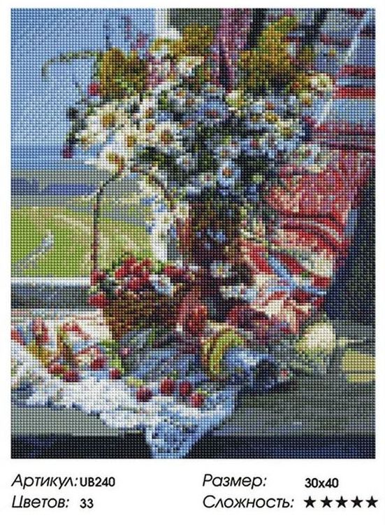 Алмазная вышивка «Летнее настроение» — картинка 2