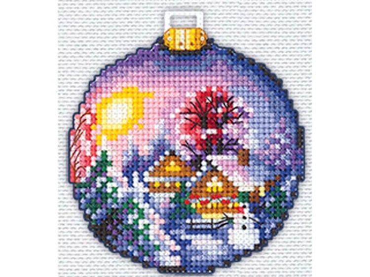 Набор для вышивания «Новогодние шары» — картинка 3