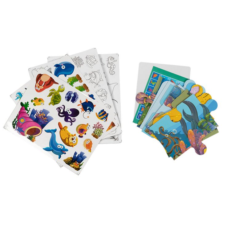 Развивающий игровой набор «Морские обитатели» — картинка 2