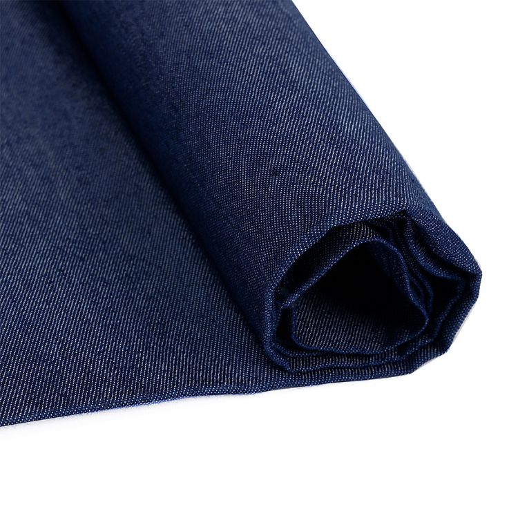Ткань Джинс, 5 м х 150 см, 115 г/м², цвет: темно-синий, TBY — картинка 3