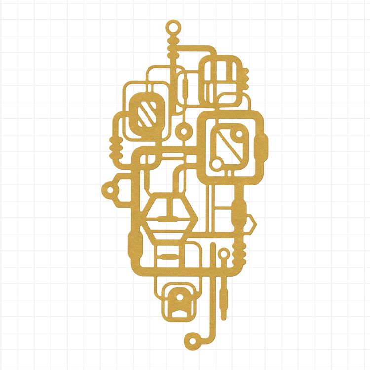 Нож для вырубки «Микросхема», 5,3x10,2 см, Mr.Painter — картинка 2