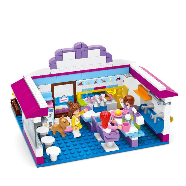 Конструктор «Розовая мечта.Кафе-бар с напитками», 226 деталей — картинка 2