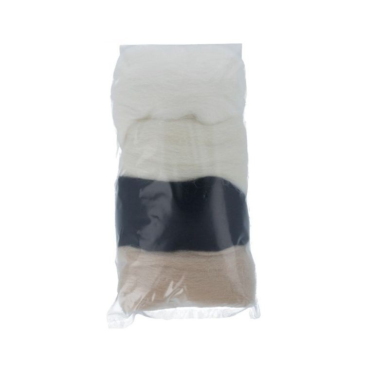 Шерсть для валяния Gamma AFW-040 (ассорти № 1), 50 г — картинка 2