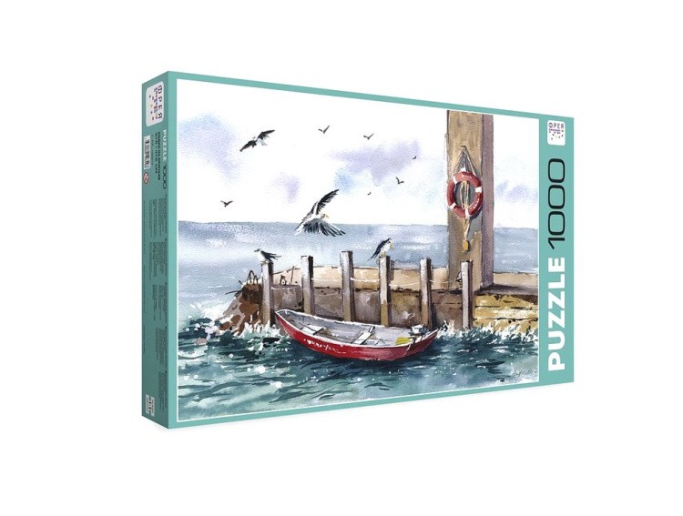 Пазлы «Лодка на причале» — картинка 2