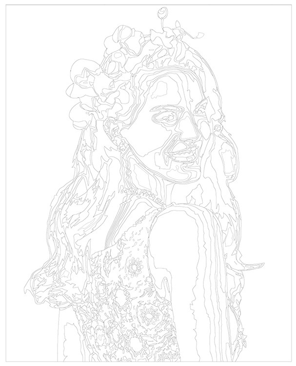 Картина по номерам «Lana Del Rey Лана Дель Рей 4» — картинка 3