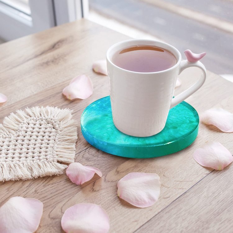 Силиконовый молд - Подстаканник объемный круг, d10см 1 шт. — картинка 2