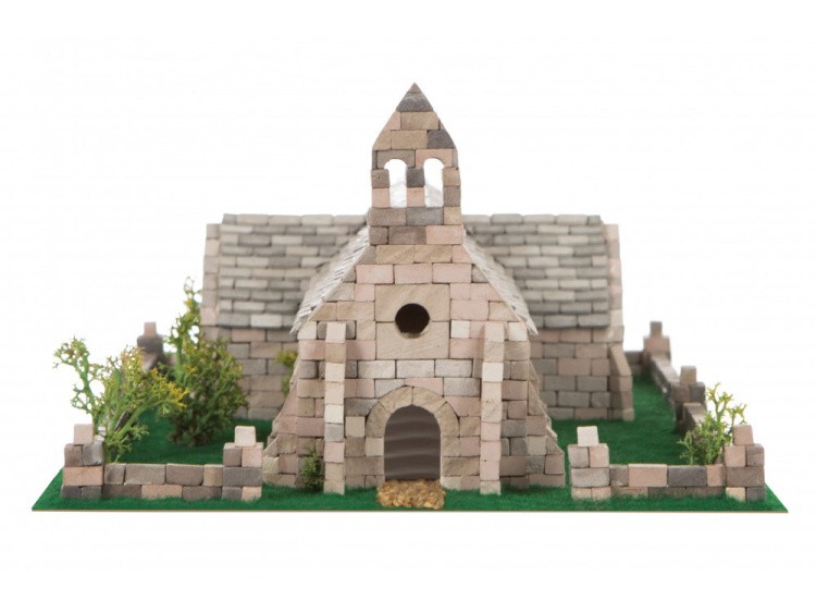 Конструктор из кирпичиков «Французская церковь (со светом)» — картинка 3