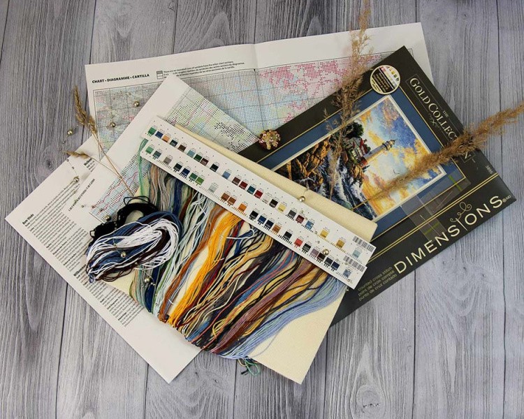 Набор для вышивания «Скалистый берег» — картинка 4