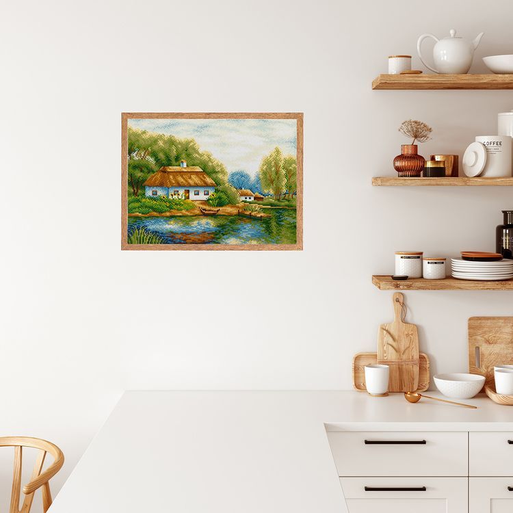 Алмазная вышивка «Хутор» — картинка 3