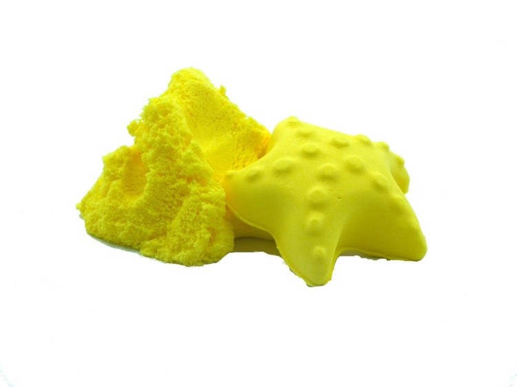 Кинетический пластилин Zephyr, желтый — картинка 2