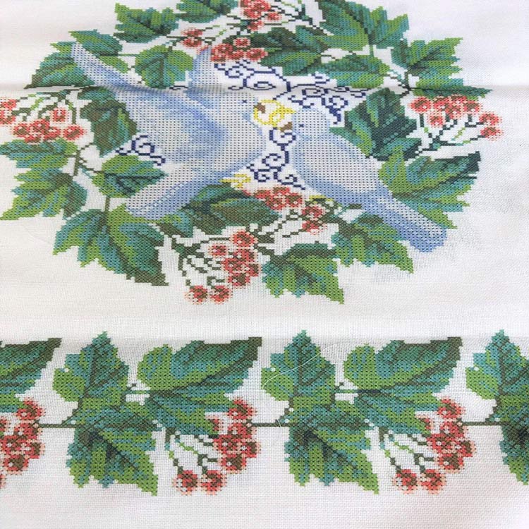 Набор для вышивания «Рушник свадебный с калиной» 1,5 м для вышивки крестом — картинка 5