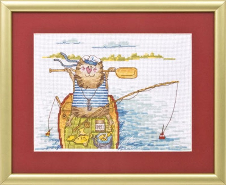 Набор для вышивания «Удачная рыбалка» — картинка 2