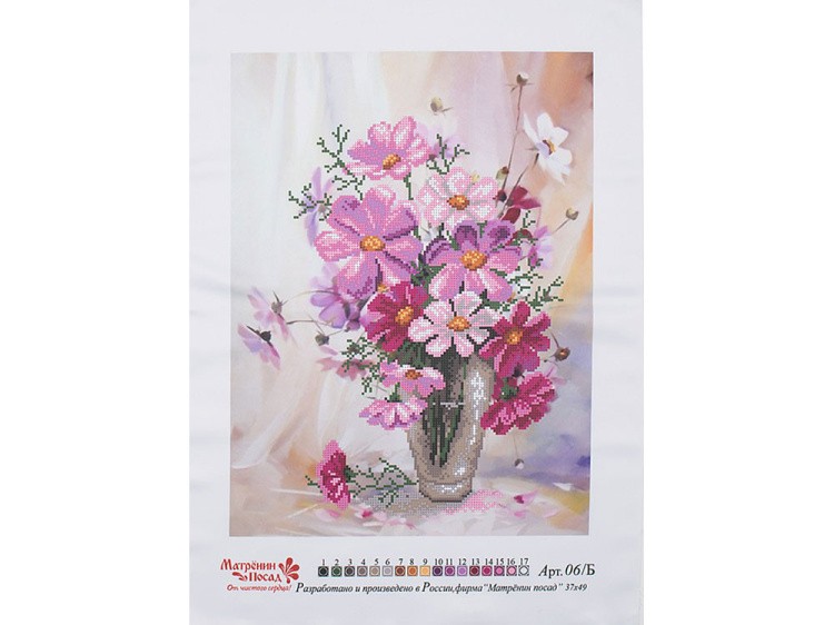 Набор вышивки бисером «Цветочная рапсодия» — картинка 2