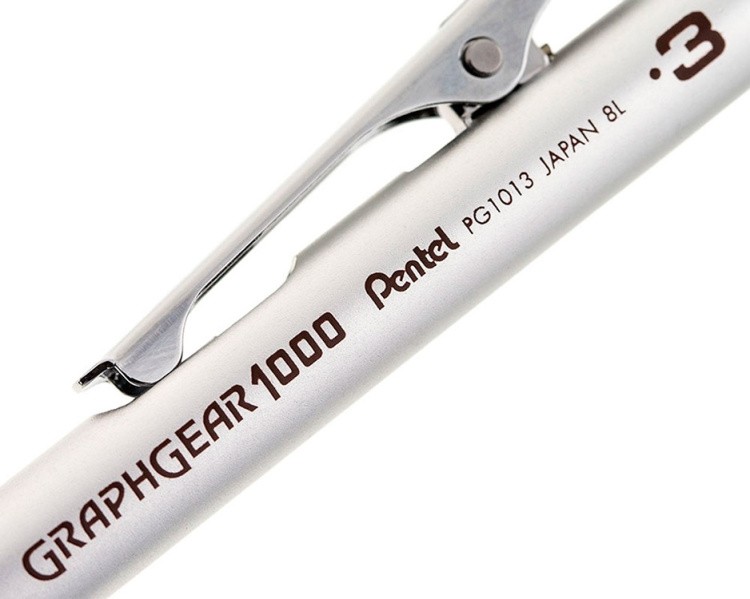 Карандаш автоматический профессиональный 0,3 мм, НВ, Pentel — картинка 7