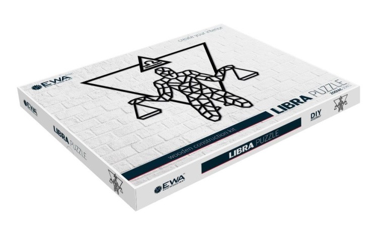 Деревянный интерьерный пазл, панно «Весы», EWA Design — картинка 2