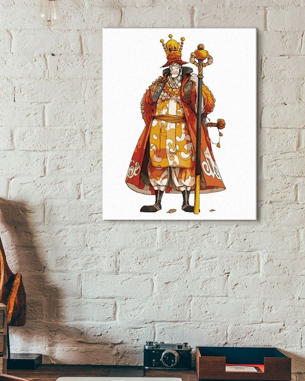 Картина по номерам «Аниме король» — картинка 3