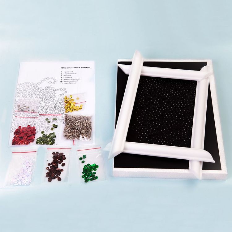 Мозаика из пайеток «Подсолнух» — картинка 2