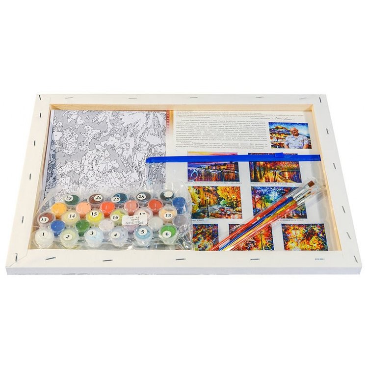 Картина по номерам «Танец души» — картинка 3