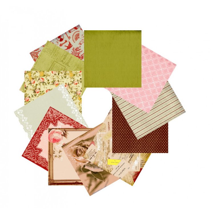 Набор бумаги «Французское путешествие» — картинка 4