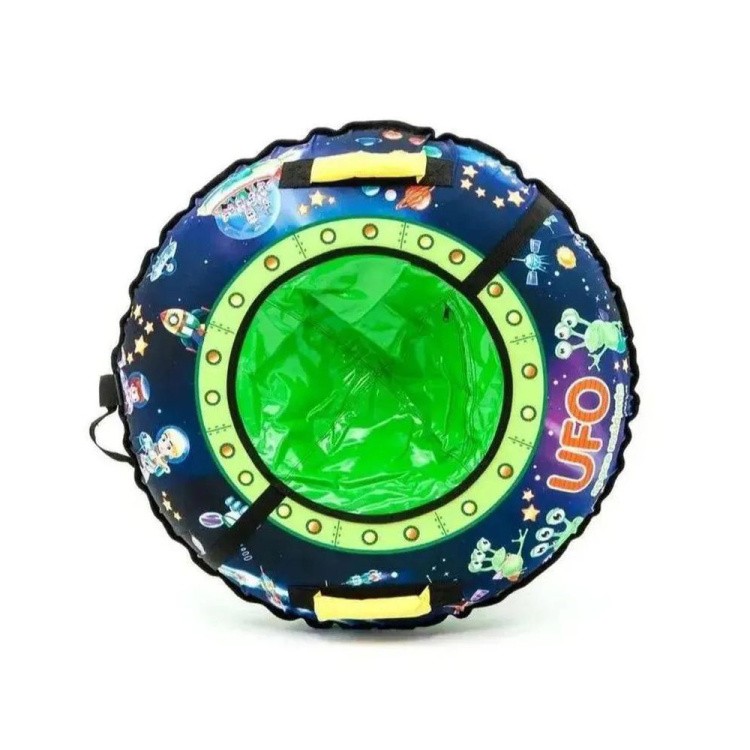 Детская зимняя ватрушка тюбинг для катания 70 см — картинка 7